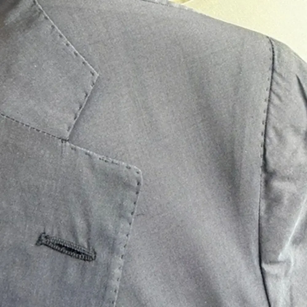 Sagmeister Raffaele Caruso Blazer Navy Silk Handmade‎ Italy Menswear 40 M